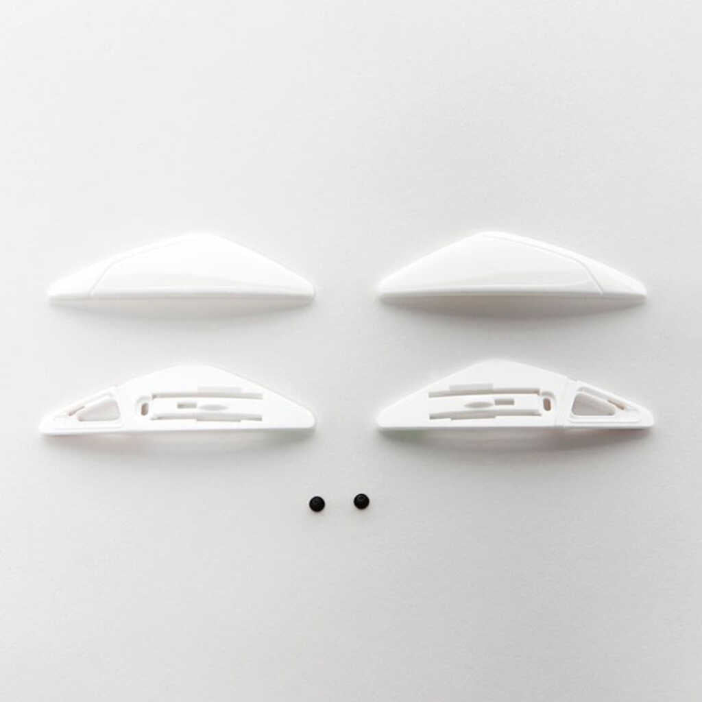 Spare Part - Shoei NXR Upper Air Intake - White - SKU: 1114152