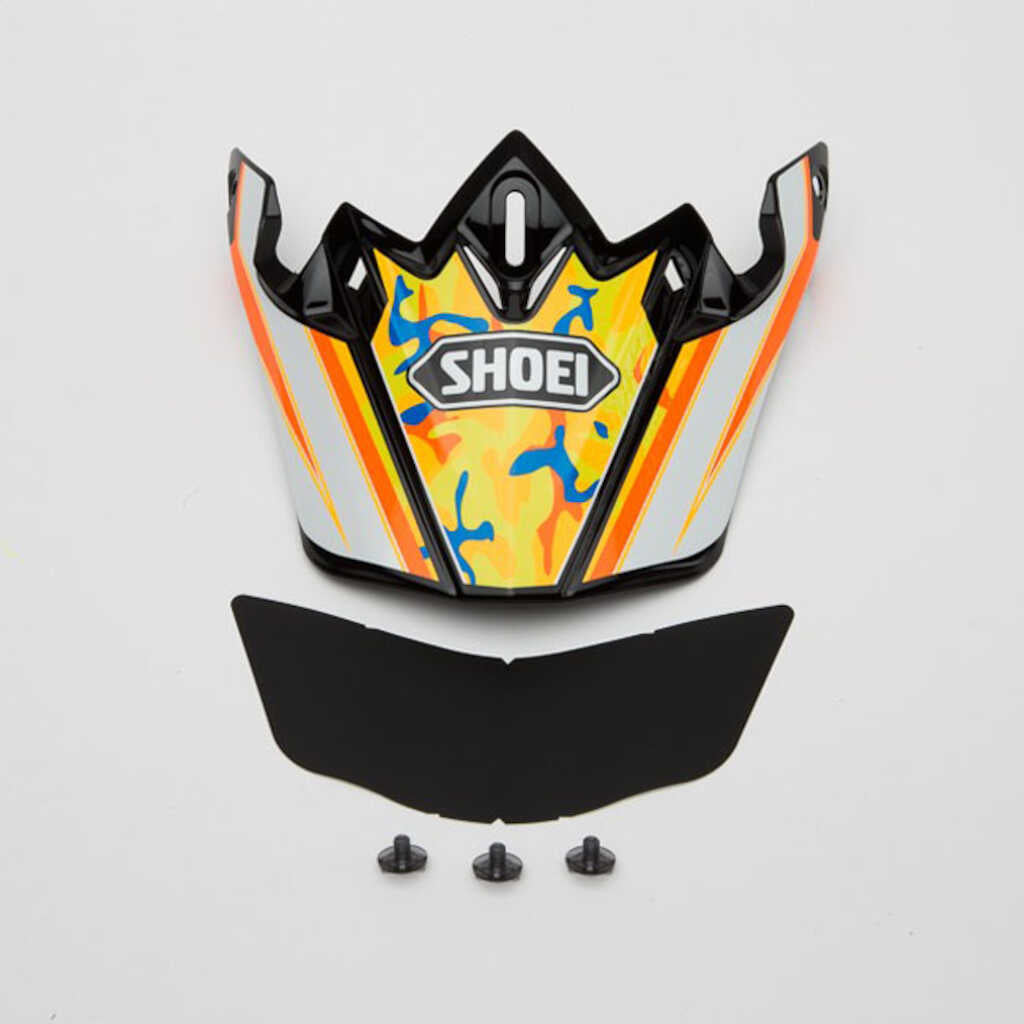 Spare Part - Shoei VFX-W Peak - Turmoil TC-8 - Orange
