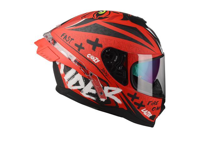 Spare Part - Lazer Rafale SR Racing Spoiler - Matte Red - SX-M