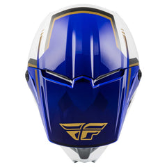 Fly Racing Kinetic Helmet - VISION WHT BLU