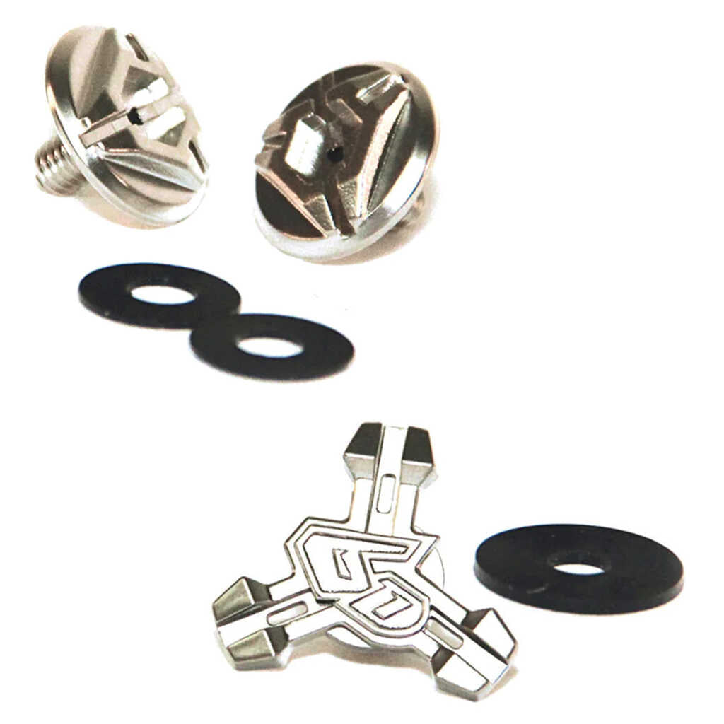 Spare Part - 6D ATR-1/ATR-2/ATB-1 Peak Screw Set - Chrome