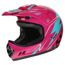 M2R MX2 Junior Helmet - LIGHTNING PC-7