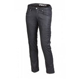 LADIES OIL SKIN SR6 JEANS LONG - BLACK