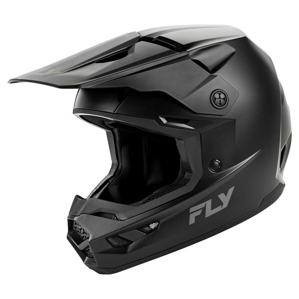 Fly Racing Kinetic Helmet 2025 - MATTE BLACK