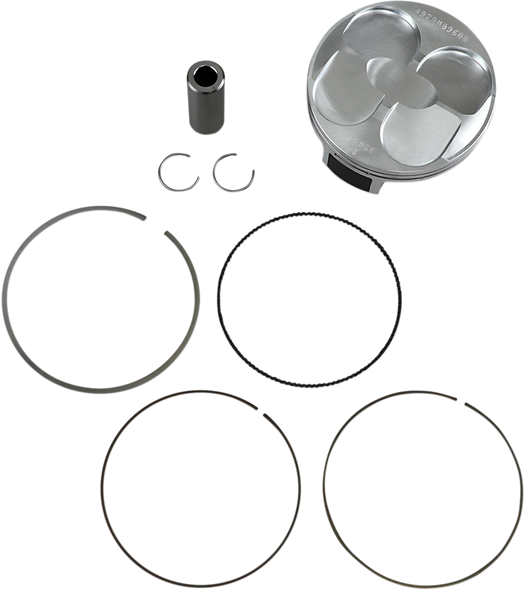 Wiseco Motorcycle Off Road, 4 Stroke Piston, Shelf Stock - Honda 09-10 CRF450R 4vp Domed 13:1 CR