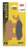 SBS FRICTION - Sinter Front / Rear Scooter Brake Pads (SBS 688) - 119MS-