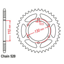 43T Stealth Supersprox Sprocket 520 p. (198) (486)