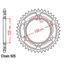 42T Stealth KTM 950/990 Supersprox Rear Sprocket (899)