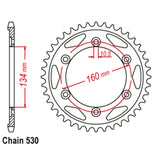 41T Stealth Supersprox Honda Rear Spkt (1306)