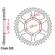 42T Stealth Supersprox Triumph Rear Sprocket (2012)