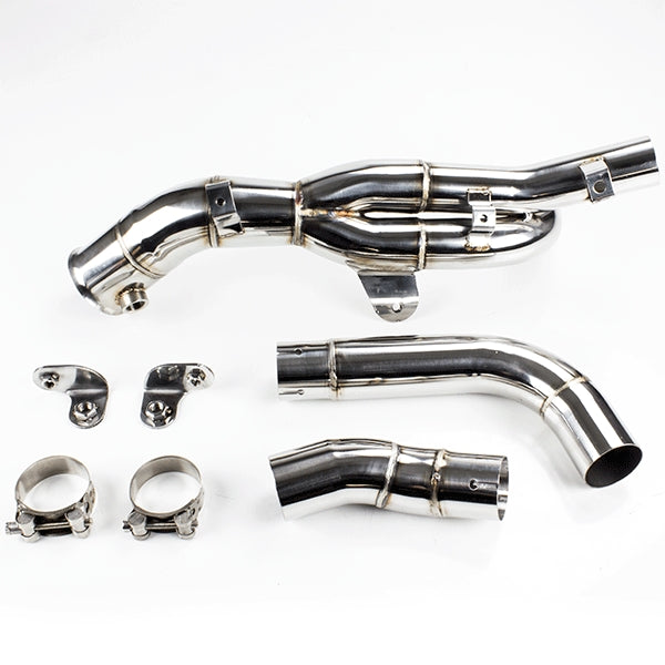 S/Steel DE-Cat Link Pipe for Yahama YZF R1 (09-14)