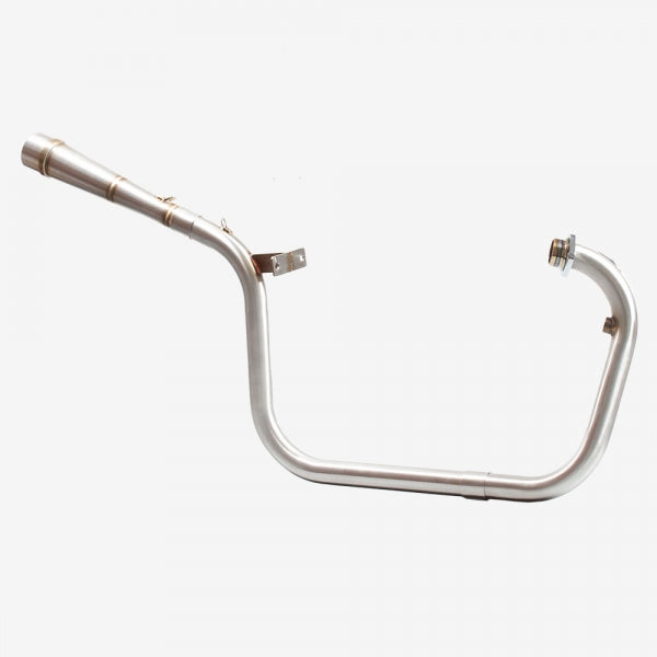 S/Steel Single Under Seat Downpipe for Benelli TNT 125