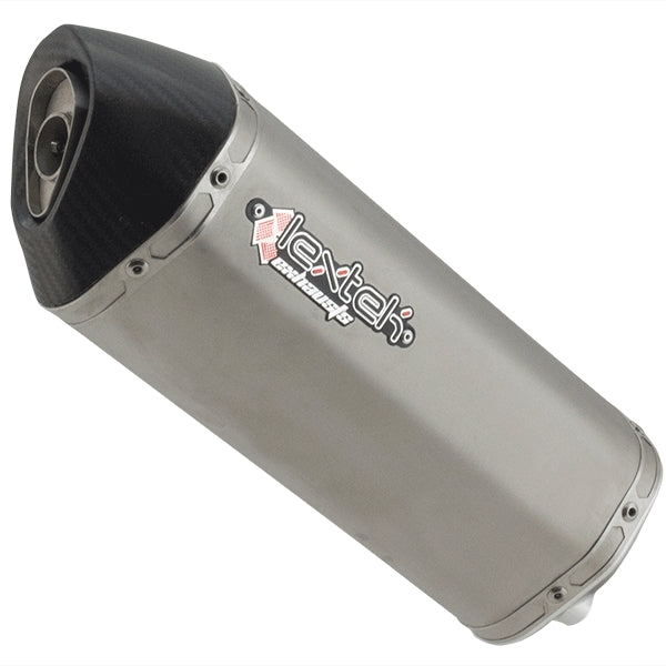 S41 Matt S/Steel Hexagonal Exhaust Silencer 4
