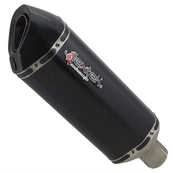SP8C Carbon Fibre Hexagonal Exhaust Silencer 5