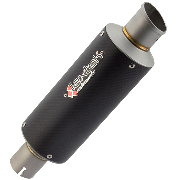 GP8CL Carbon Fibre Stubby Left Exhaust Silence