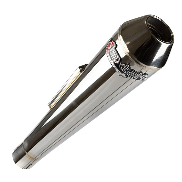 AC1 Left Side Classic Silencer Polished S/Steel