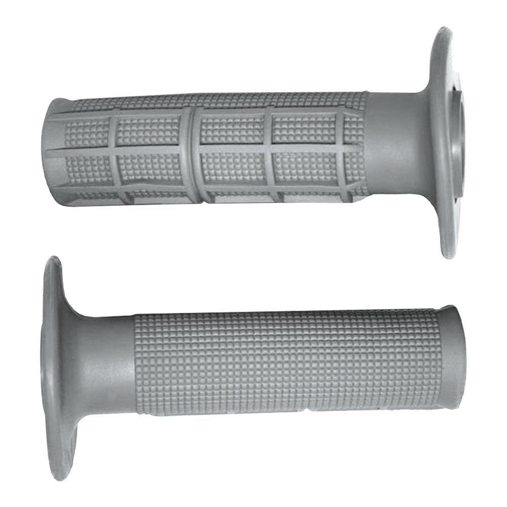 STATES MX PRO SERIES MX HAND GRIPS - HALF WAFFLE - GREY - 70-135-00G