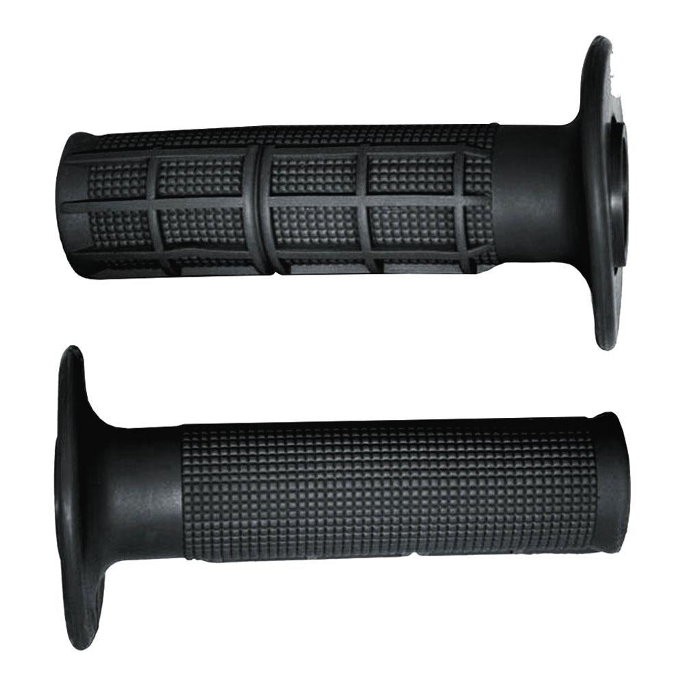 STATES MX PRO SERIES MX HAND GRIPS - HALF WAFFLE - BLACK - 70-135-00K