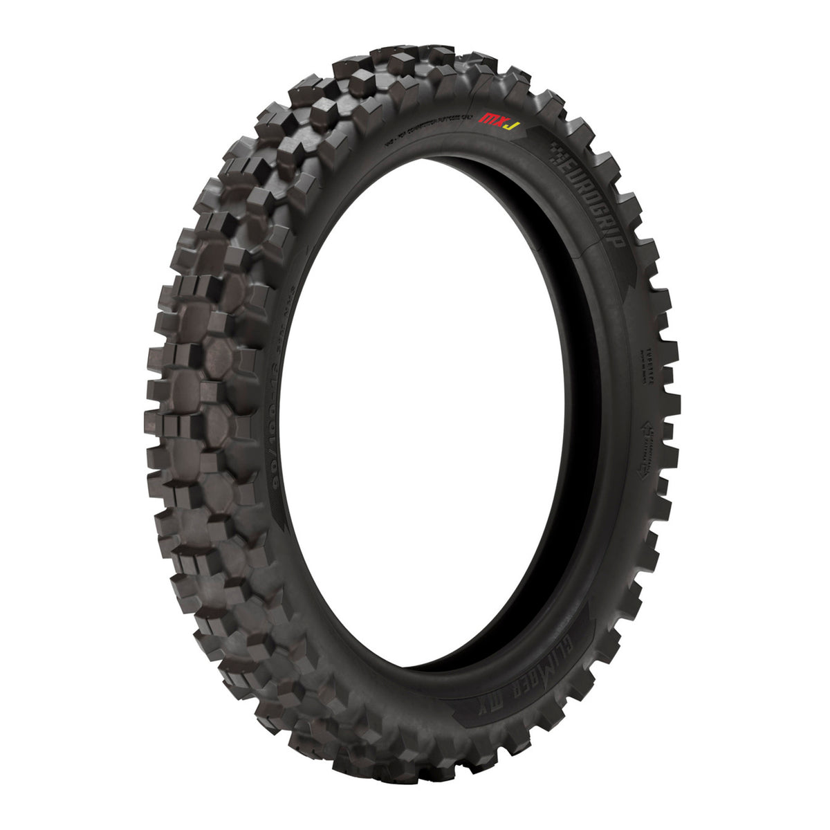 Eurogrip Climber MX Junior 80/100-12 Rear Tube Type Tyre (50M NHS Rating)
