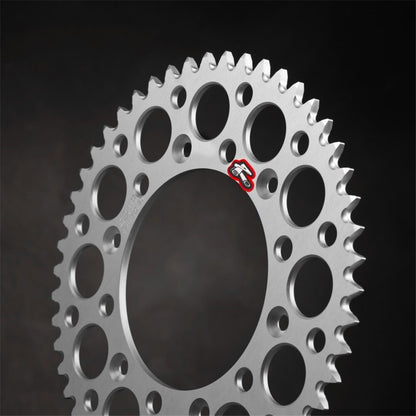 RENTHAL REAR SPROCKET MX ULTRALIGHT GROOVED SIL 41T (13052041G)