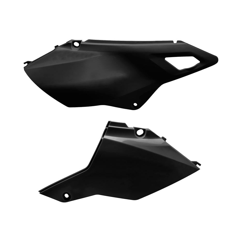 POLISPORT RESTYLE SIDE PANELS SUZUKI DRZ400/SM 00- BLACK - 75-861-07K