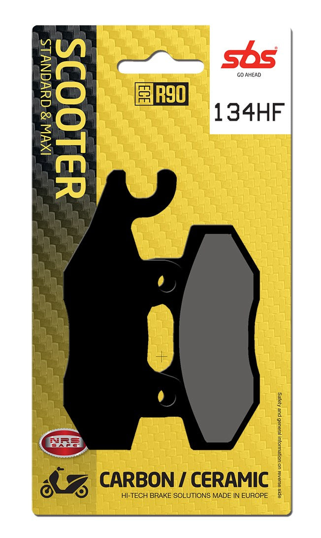 SBS FRICTION - Ceramic Front Scooter Brake Pads (SBS 638) - 134HF-
