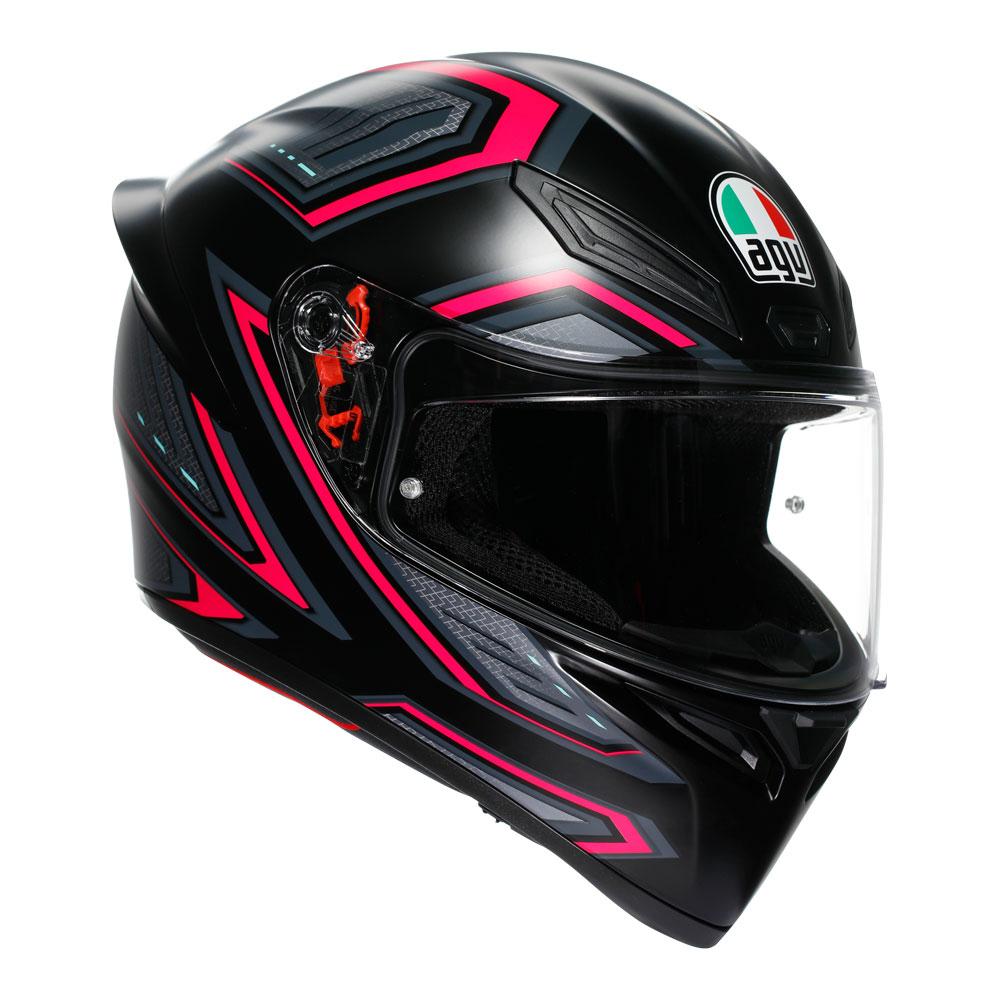 AGV K1 S - SLING MATT BLACK/PINK XL - 77-954-10