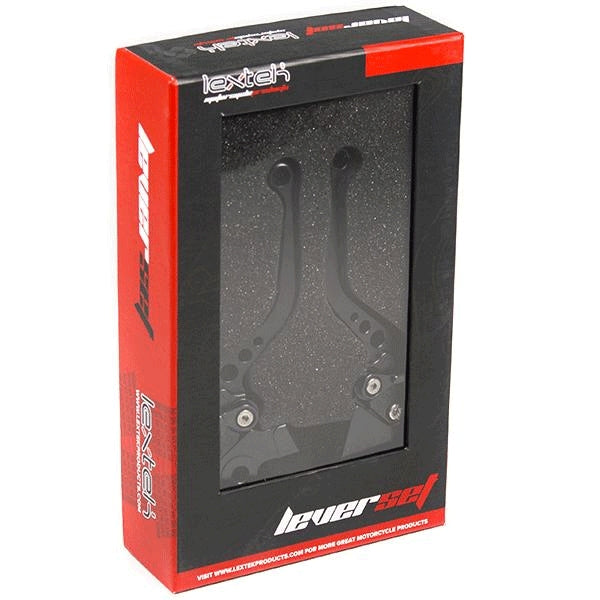 CNC Brake & Clucth Lever Set R-16 / Y-688 Short Black