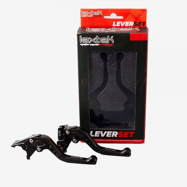 CNC Brake & Clutch Lever Set F-21 / K-750 Short Black