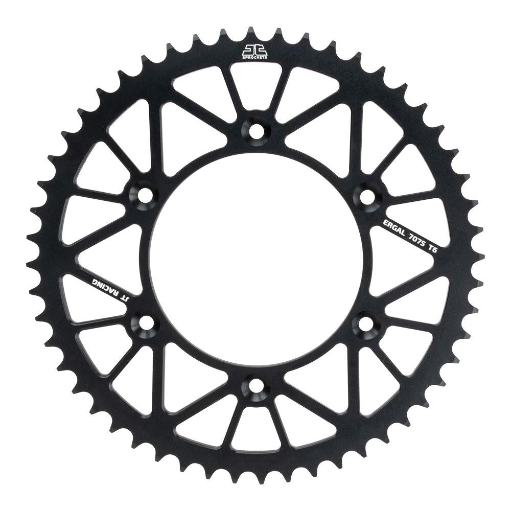 JT ALLOY RACELITE SPROCKET - 51T 520P - BLACK - 30-Q01-51KJ