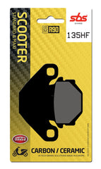SBS FRICTION - Ceramic Front / Rear Scooter Brake Pads (SBS 546 & 586) - 135HF-