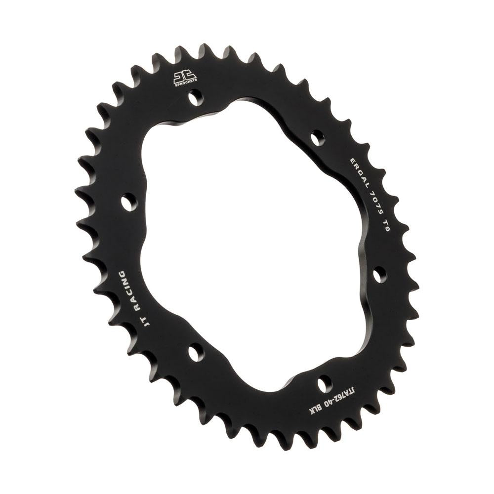 JT REAR ALLOY SPROCKET - BLACK - 42T 520P (ADAPTOR REQUIRED) - 30-D62-42KJ