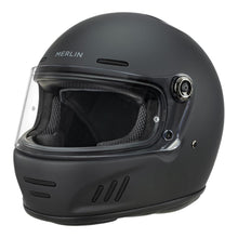 Merlin Revival Helmet Matt Black Small - 65-920-02