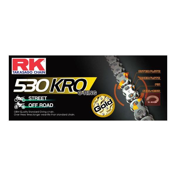 RK CHAIN GB530KRO - 120L GOLD - 12-535-120GD