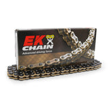EK 520 H/Duty Motocross Black with Gold Inner Plate Chain 120L (10)