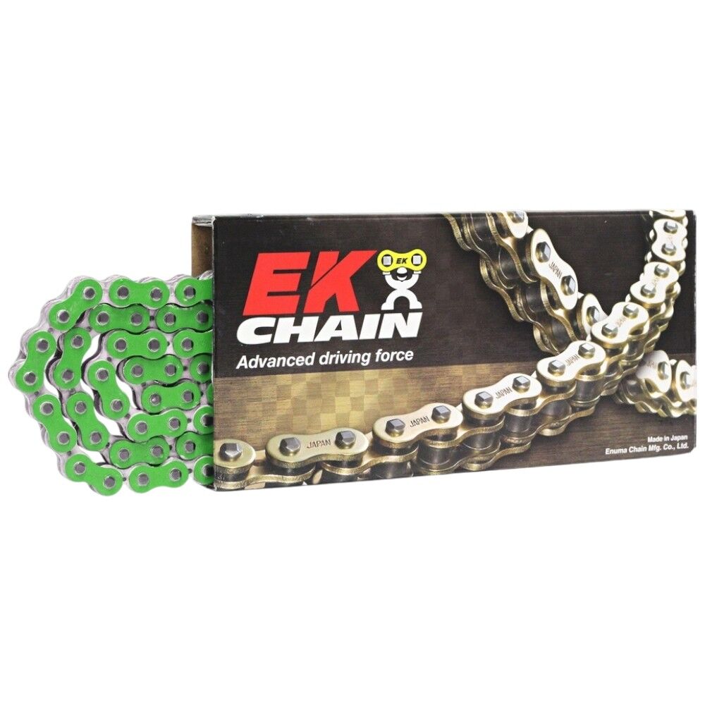 EK 520 QX-Ring Metallic Green Chain 120L (10) (RAS)