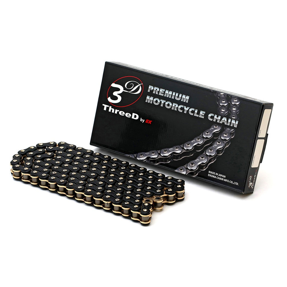 EK 530 3D L-Series Chain Black/Gold - 122L