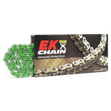 EK 530 NX-Ring Super H/Duty Metallic Green Chain 122L (10)