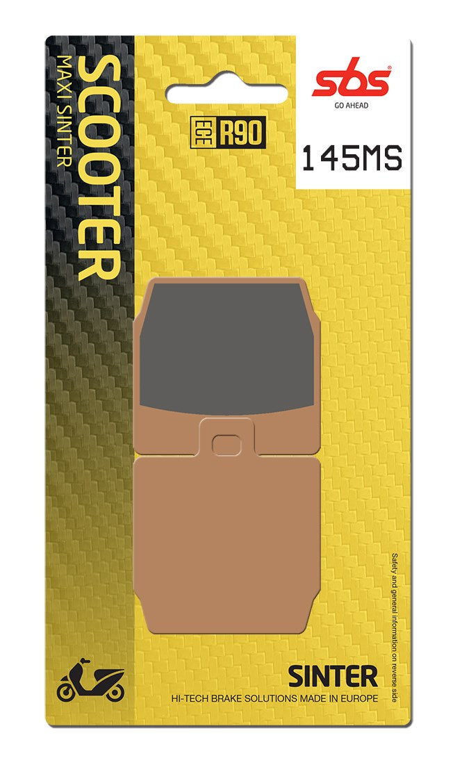 SBS FRICTION - Sinter Rear Scooter Brake Pads (SBS 731) - 145MS-