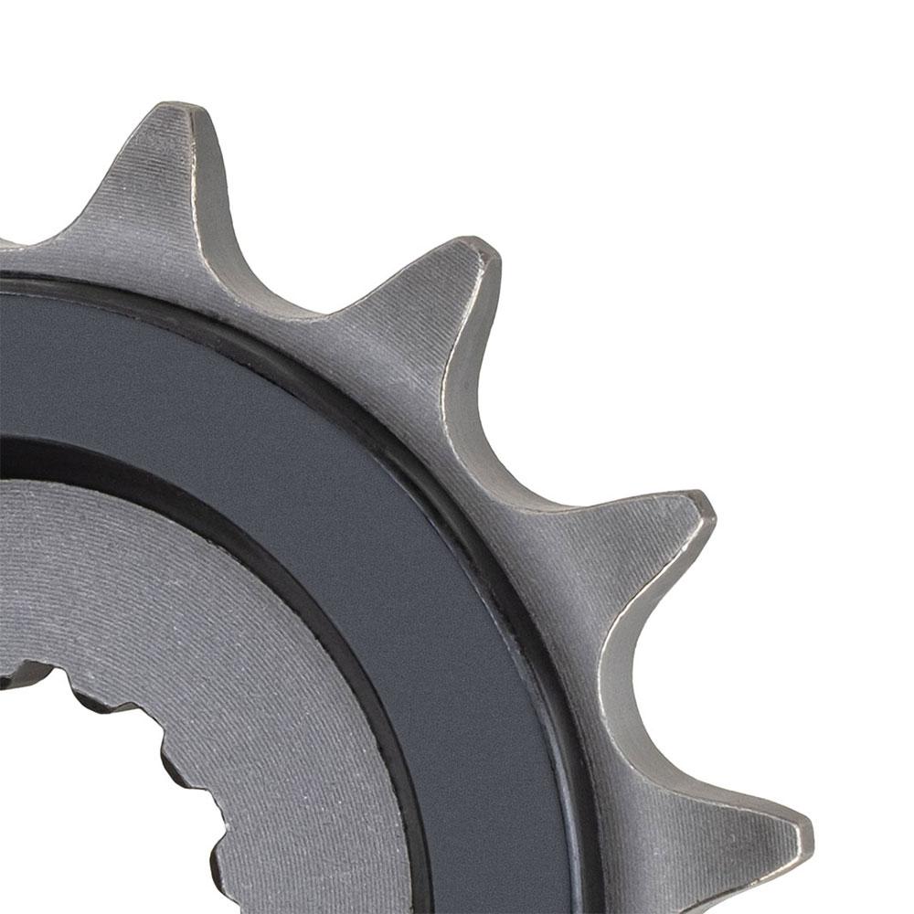 FRONT SPROCKET - STEEL W/-RUBBER CUSH  15T 525P - 31-MAS-15RB