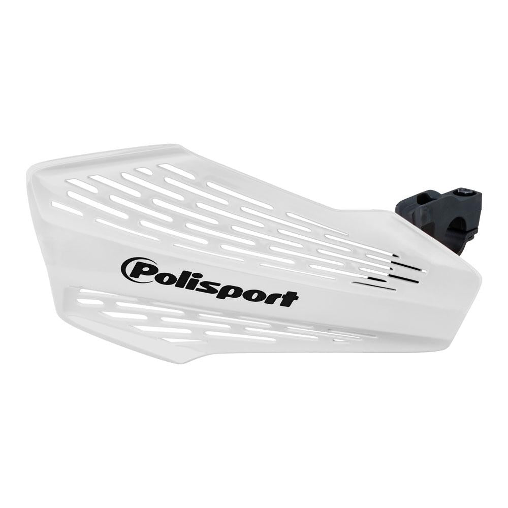 POLISPORT MX FORCE UNIVERSAL HANDGUARD WHITE - 75-830-87W