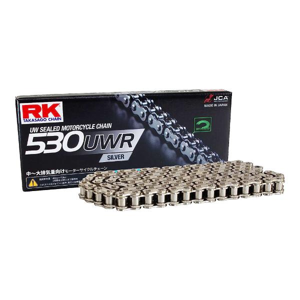 RK CHAIN 530UWR - 120 LINK - SILVER - 12-53U-120SR