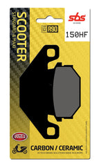 SBS FRICTION - Ceramic Front / Rear Scooter Brake Pads (SBS 745) - 150HF-