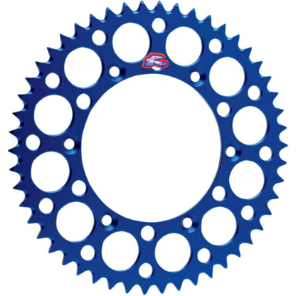 RENTHAL REAR SPROCKET MX ULTRALIGHT GROOVED BLU 48T (150U-520-48GBBU)