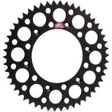 RENTHAL REAR SPROCKET MX ULTRALIGHT GROOVED BLK 51T (150U-520-51GBBK)