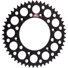 RENTHAL REAR SPROCKET MX ULTRALIGHT GROOVED BLK 52T (150U-520-52GBBK)