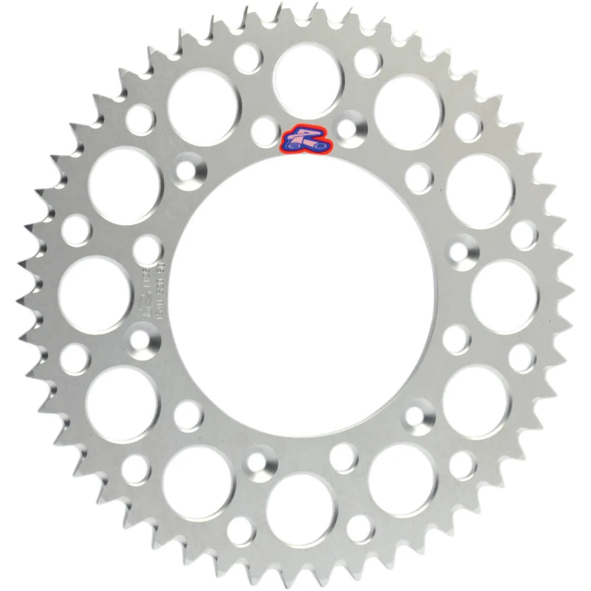 /RENTHAL REAR SPROCKET MX ULTRALIGHT GROOVED SIL 52T (150U-520-52GBSI)