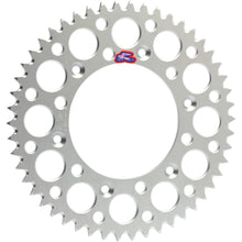 RENTHAL REAR SPROCKET MX ULTRALIGHT GROOVED SIL 49T (154U-520-49GRSI)