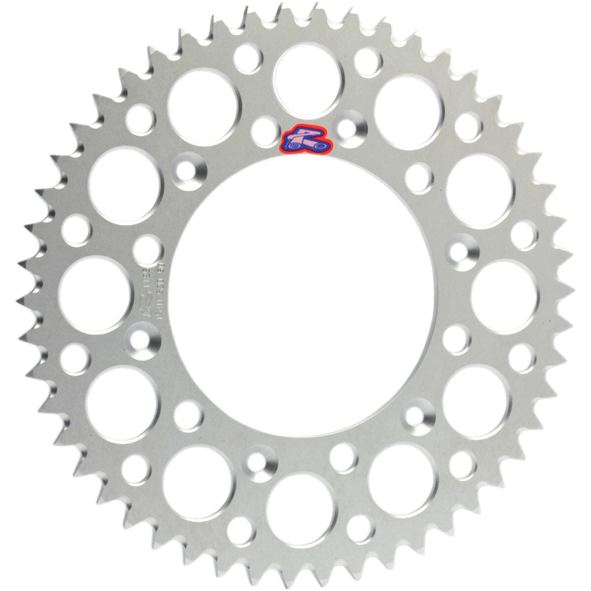 RENTHAL REAR SPROCKET MX ULTRALIGHT GROOVED SIL 52T (154U-520-52GRSI)