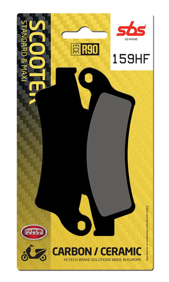 SBS FRICTION - Ceramic Front Scooter Brake Pads (SBS 761) - 159HF-